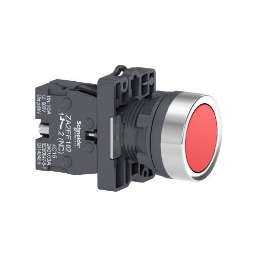 PULSADOR ROJO C/RETENCIÓN 1NC XA2EH042